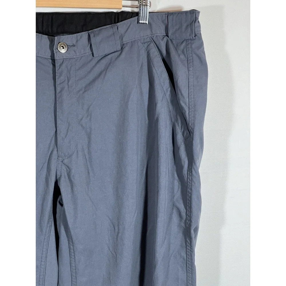 Duluth Trading Cargo Pants Mens XLx30‎ Blue Workwear Hiking Utility